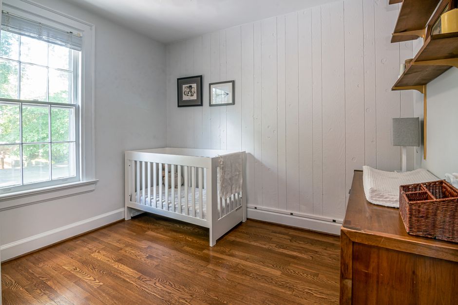 Chambre de bebe au matin